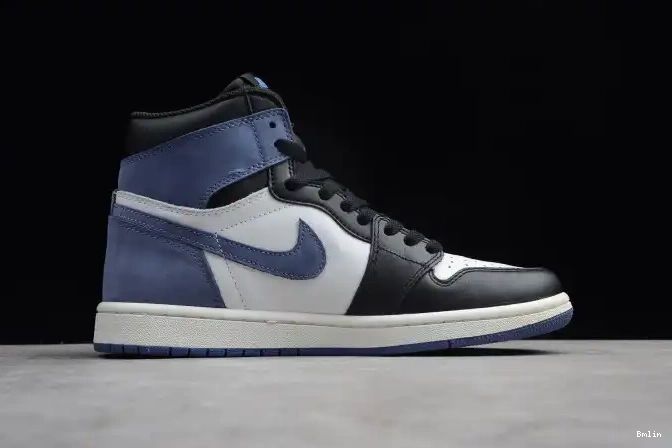Bmlin 1 OG Retro Air High Blue 555088-115 Jordan Moon 0608
